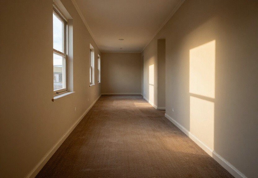 Restored living room in Moore Park after flood damage cleanup